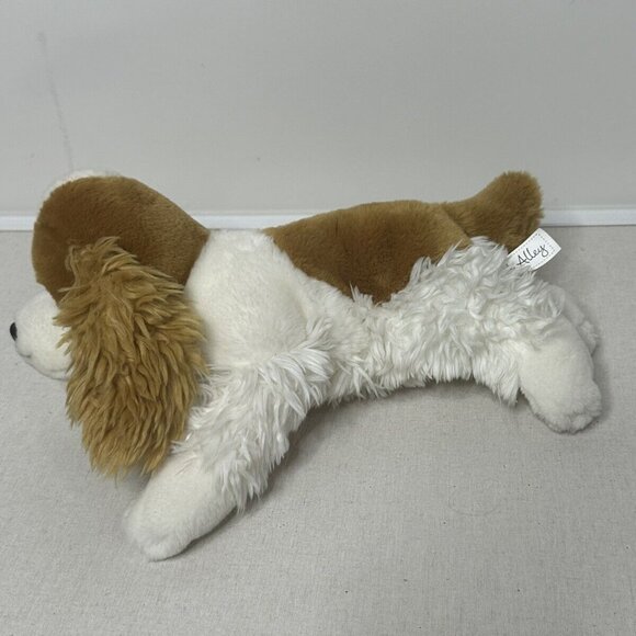 Animal Alley Brown & White Floppy-Eared Plush Dog Toy 15" By Toys R Us Soft Fuzz - Picture 9 of 16